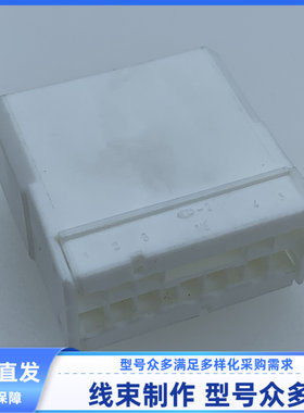 汽车 连接器 胶壳外壳  12孔 174933-1/173851-1 公母配端子现货