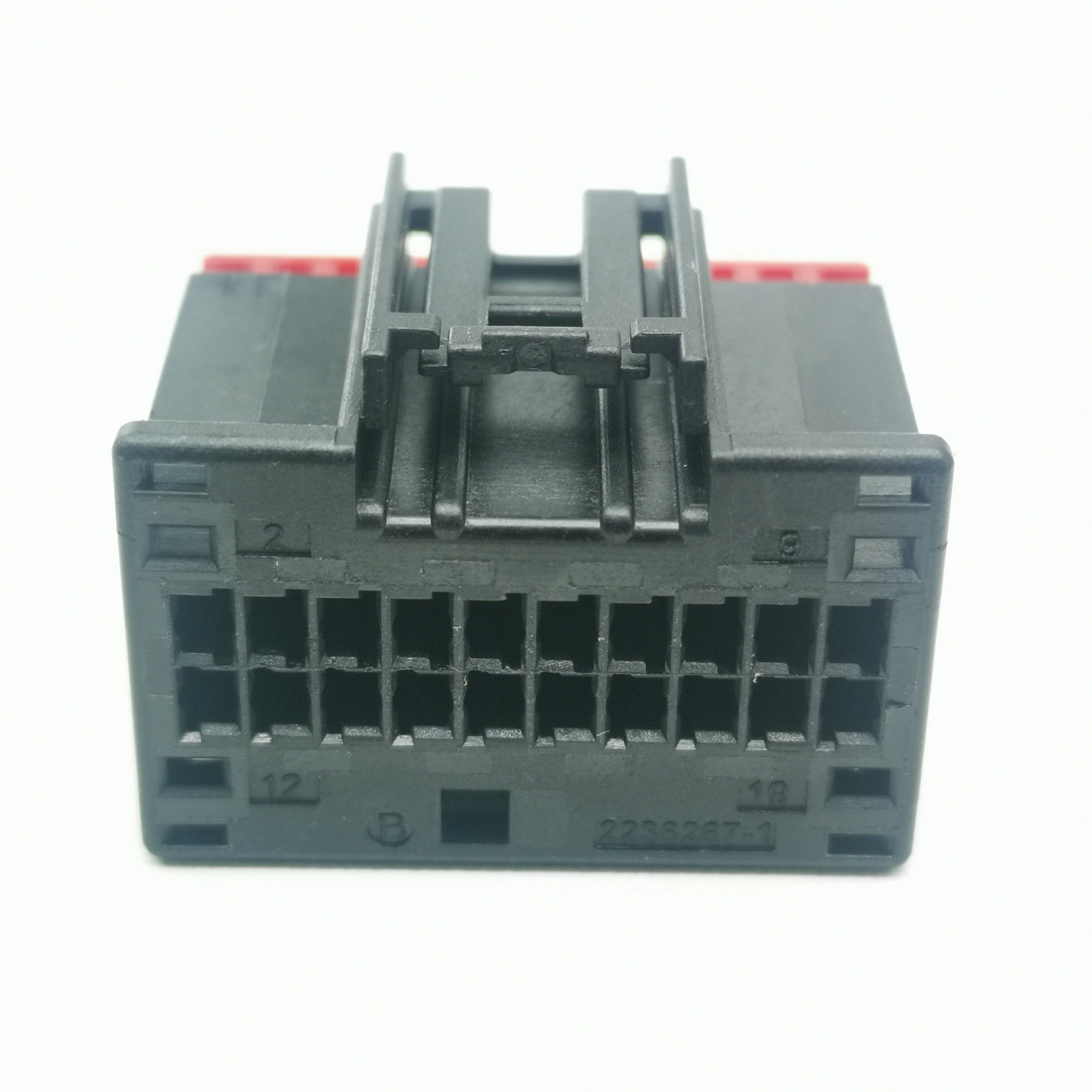 原装2236266-1/-2汽车连接器20P护套原装库存线束接插件全新现货