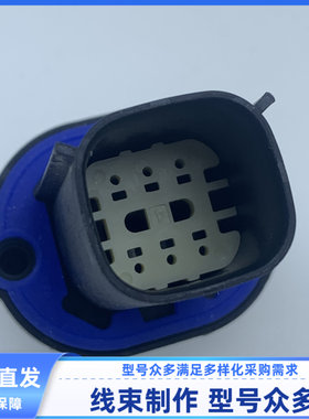 汽车 线束插头 胶壳  护套 6孔 148028-6001配端子连接器 现货