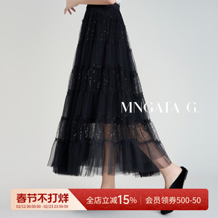 曼加塔【满天星裙】夏日波嬉新中式女装女装女装百搭日常裙子 503