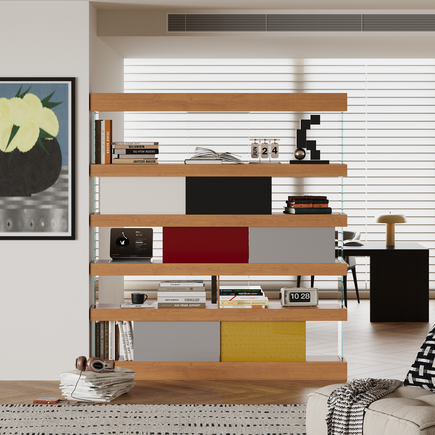 谷及现代艺术格木流光书架设计感商用工作室收纳置物架陈列柜书柜,住宅家具,书架,淘宝优惠券,粉丝福利购,淘宝优惠卷