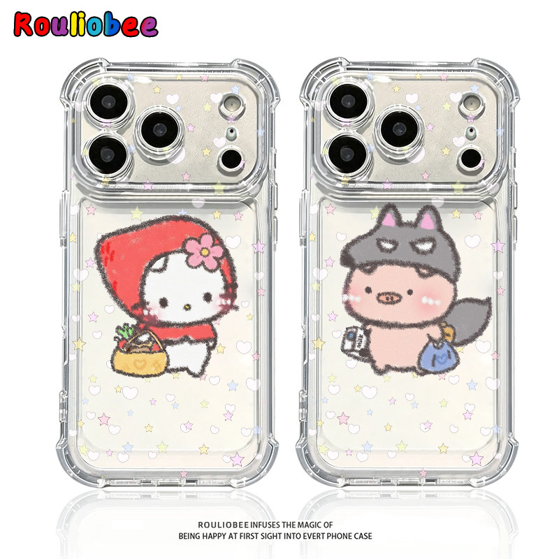 卡通头套动物适用iPhone17promax手机壳15苹果16pro华为mate80小米17荣耀500卡通VIVOx300防摔OPPO红米note14