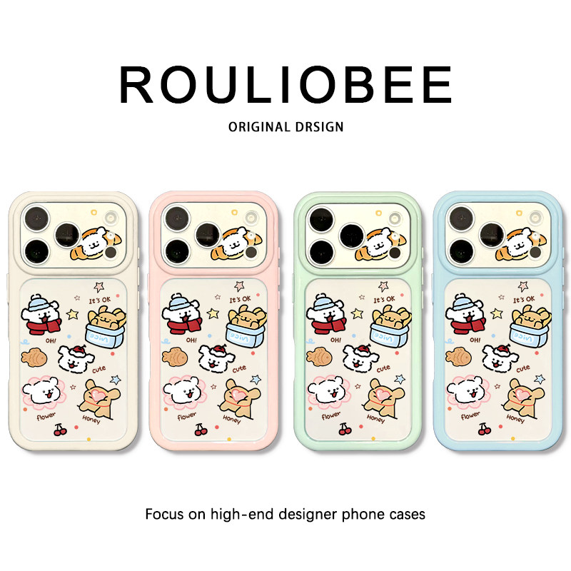 情侣小狗头像用iPhone16ProMax手机壳14苹果15卡通mate80华为p90小米17pro新款13荣耀OPPOfindx8红米VIVOx300