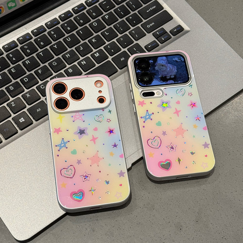 闪闪星星适用苹果17promax手机壳新款iPhone15爆13华为p70保护套11小米17pro荣耀400潮流vivoppo12红米note14