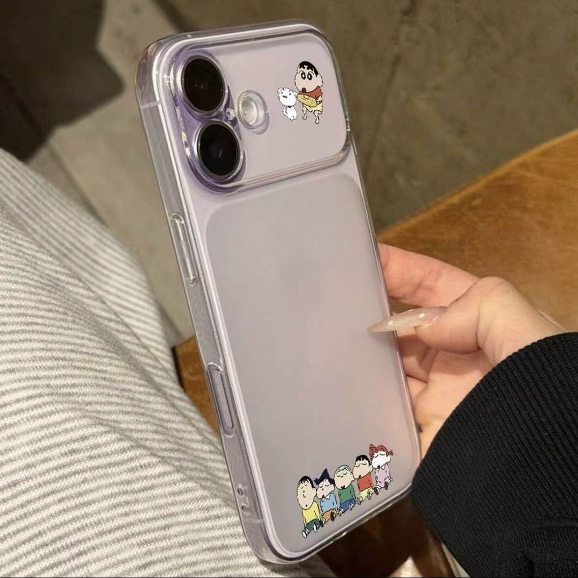 秒变17小新小白适用苹果16pro手机壳iphone17promax新款13卡通16pm日漫可爱14保护套15全包大视窗16透明软壳