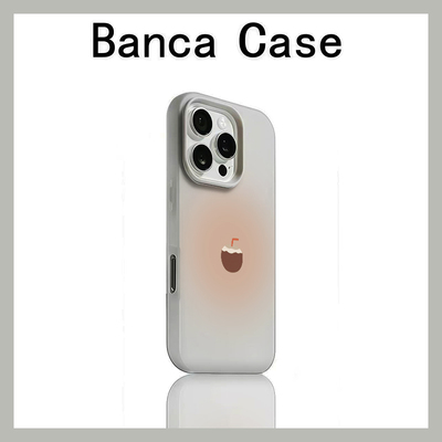简约晕染椰子适用苹果16promax手机壳iphone14pro新款13创意可爱12卡通17pro日韩15promax防摔15肤感果冻壳11