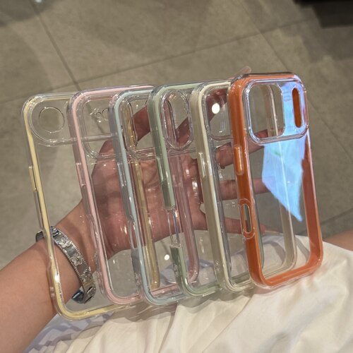 炫彩三合一适用苹果17promax手机壳iphone16pro新款13硅胶12简约14保护套15promax极简男15plus透明套11爆款