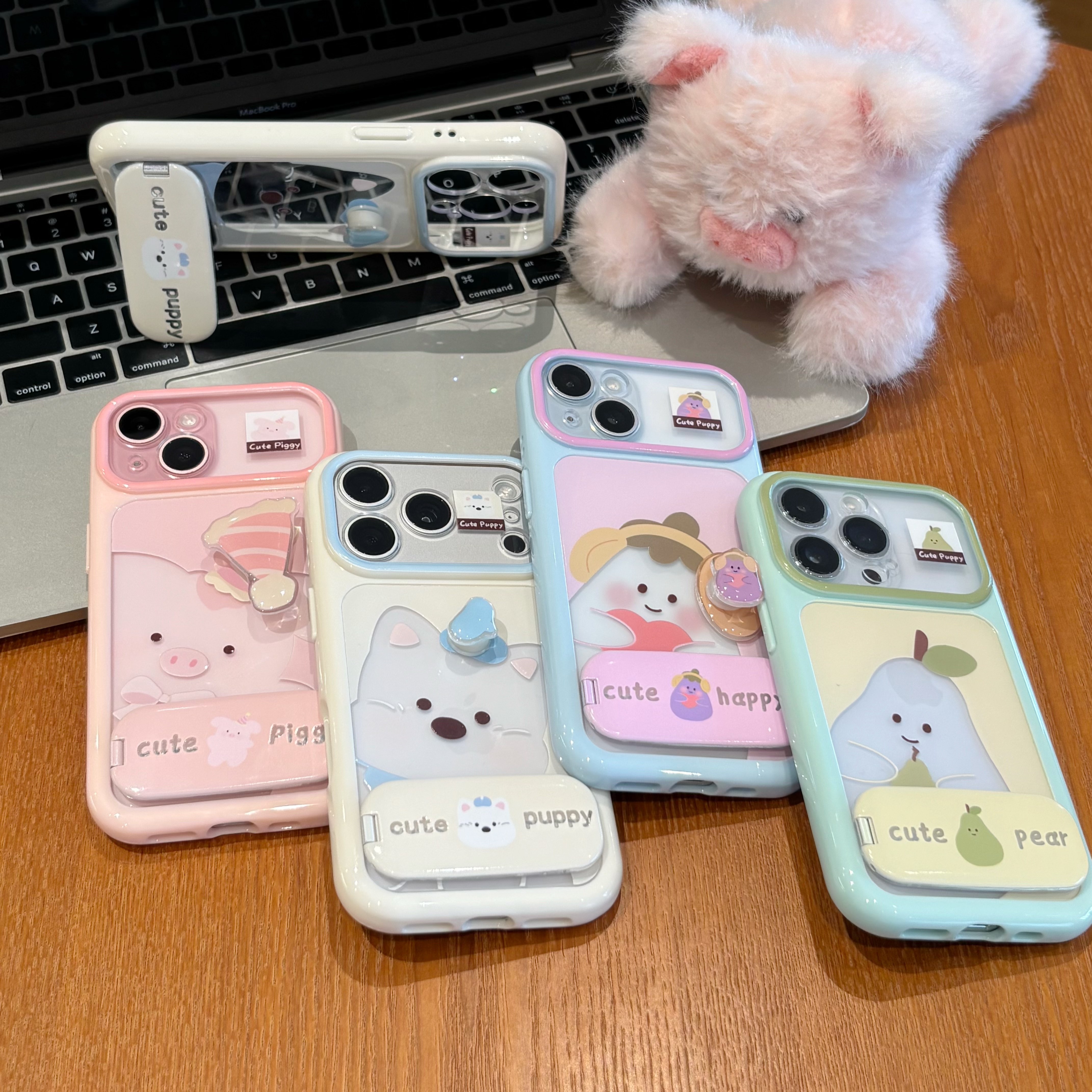 茄子牛油果适用iPhone16ProMax苹果17手机壳14华为mate80小米17pro旋转13镜面支架OPPOreno15红米VIVOs50荣耀