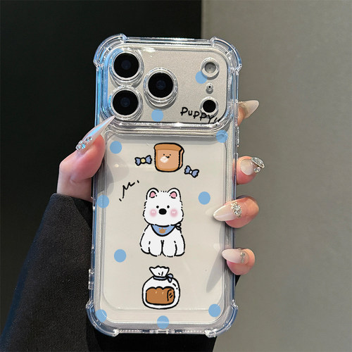 面包西高地适用iPhone17promax手机壳15苹果16pro可爱13/12华为p70新款小米17pro荣耀vivo四角防摔oppo红米14