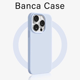 浅蓝肤感大孔适用iPhone16promax手机壳苹果17pro套1华为p70简约14男女vivos20小米15防摔oppo红米k80荣耀13