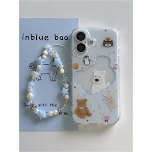 镂空西高地适用iPhone16pro手机壳13苹果15promax可爱12女11华为mate60新款 p70卡通vivoppo小米14红米k70荣耀