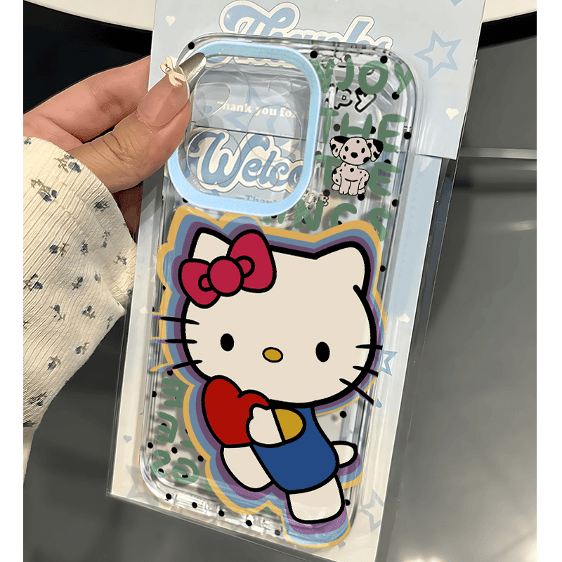 可爱少女心全包超薄插画手机壳