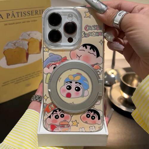 小新旋转磁吸支架适用iPhone16pro手机壳13苹果15promax卡通12华为mate60新款p70vivo小米14红米k70荣耀oppo