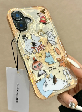 童趣精灵适用苹果15promax手机壳iphone16pro可爱12华为mate60新款pura70/vivo小米14红米note13荣耀oppok70