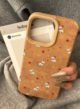 新年小马适用iphone17promax手机壳苹果16贴皮15华为p70可爱vivox200小米14防摔opporeno13荣耀300高级感1211