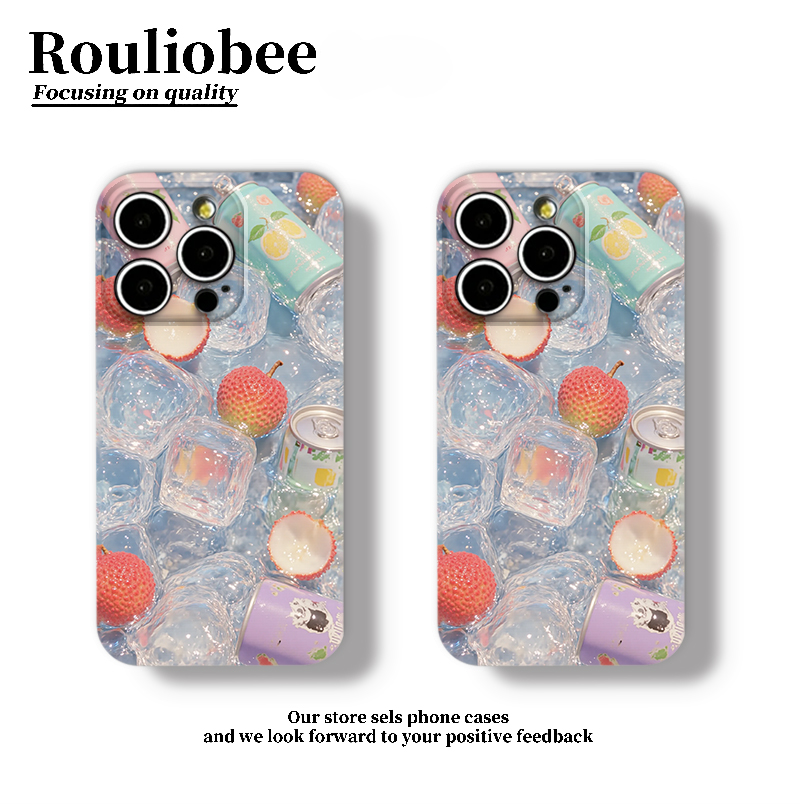 荔枝汽水适用iPhone16promax手机壳苹果13菲林14华为mate70创意vivo小米15全包oppo红米k80硬壳12/11新款p70