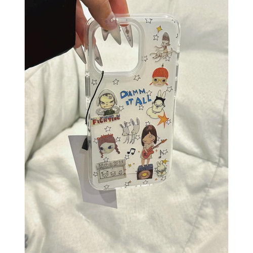 奈良美智手机壳可爱卡通双层IMD