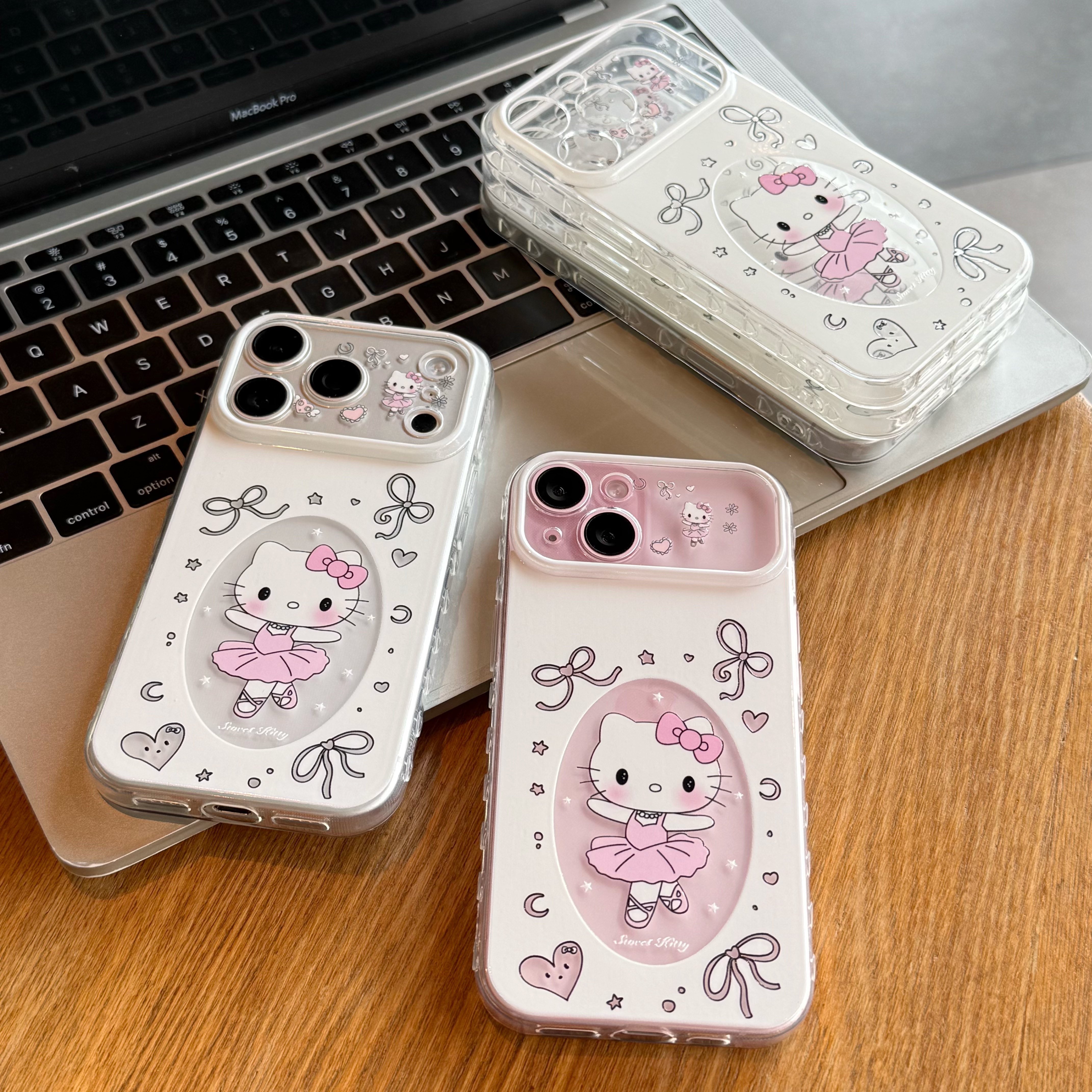芭蕾猫咪适用iPhone17Promax手机壳苹果16华为mate80小米17pro卡通14荣耀500少女OPPO红米note15软壳VIVOx300