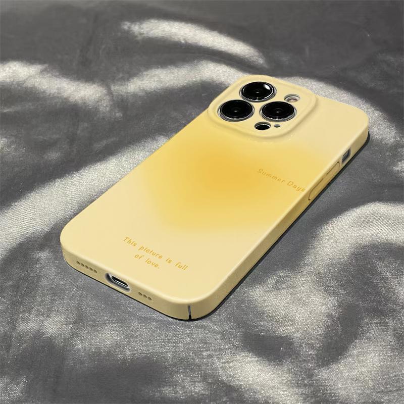 晕染菲林壳适用苹果16pro手机壳iphone15promax创意13华为mate60新款p70小众vivo小米14红米k70荣耀oppo硬壳