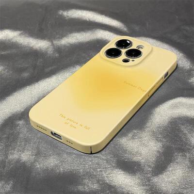 晕染菲林壳适用苹果16pro手机壳iphone15promax创意13华为mate60新款p70小众vivo小米14红米k70荣耀oppo硬壳