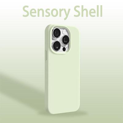 纯色液态高级肤感适用苹果17promax手机壳iphone16pro新款14pro简约13时尚11硅胶12保护套15promax防摔16plus