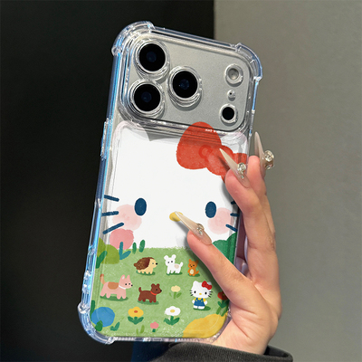 春日动物园适用iPhone17promax手机壳苹果16pro女13华为mate70新款小米15荣耀300vivo四角防摔oppo红米note14