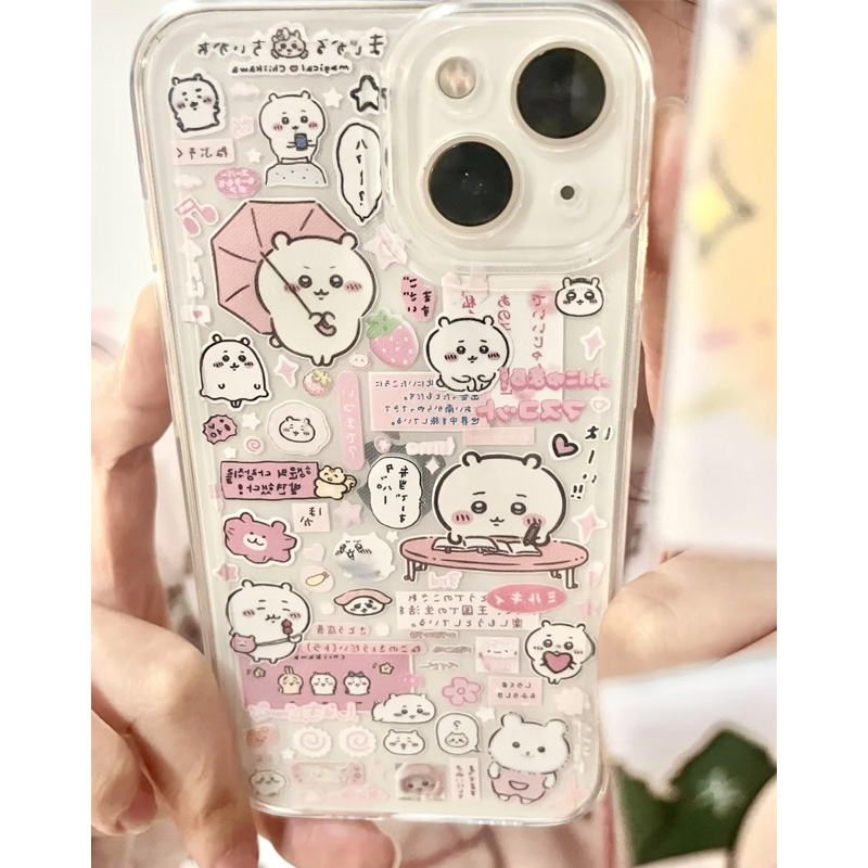 吉伊卡哇物语适用iphone16promax手机壳14苹果13透明14华为mate70卡通vivox200小米15防摔oppo软红米k80荣耀