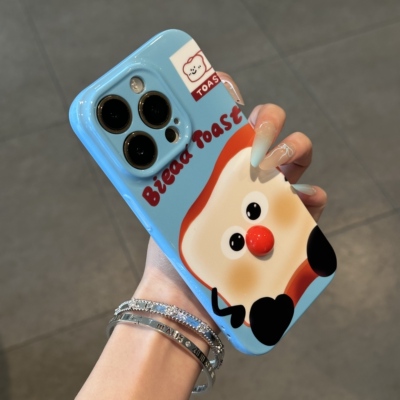 趣味可爱插画全包菲林手机壳