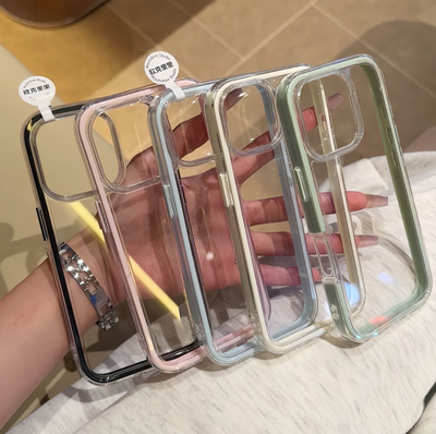 炫彩三合一适用苹果16promax手机壳iphone14pro新款13硅胶12简约11保护套15promax极简女15plus透明套17爆款