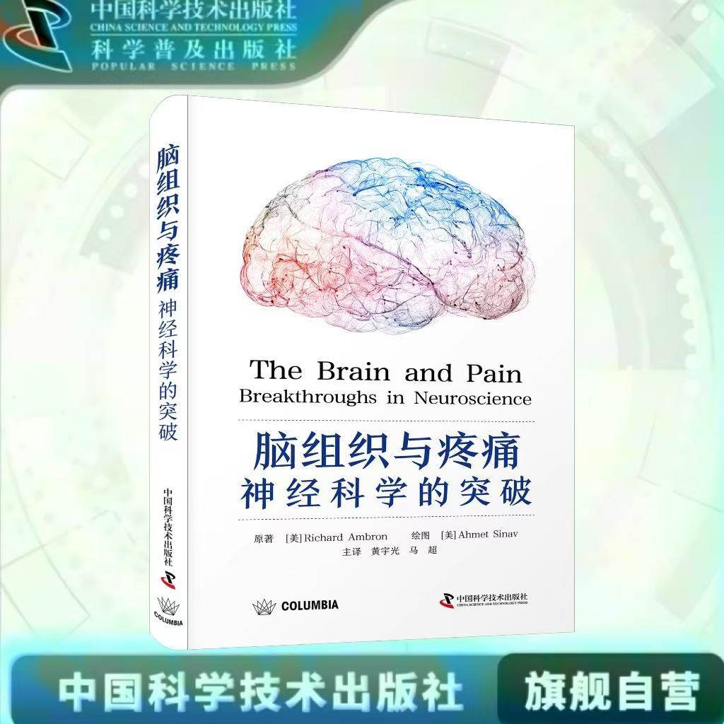 出版社自营】脑组织与疼痛 神经科学的突破  一部全面介绍脑组织与疼痛的经典指导用书 医学卫生 中医临床医学 正版书籍畅销书