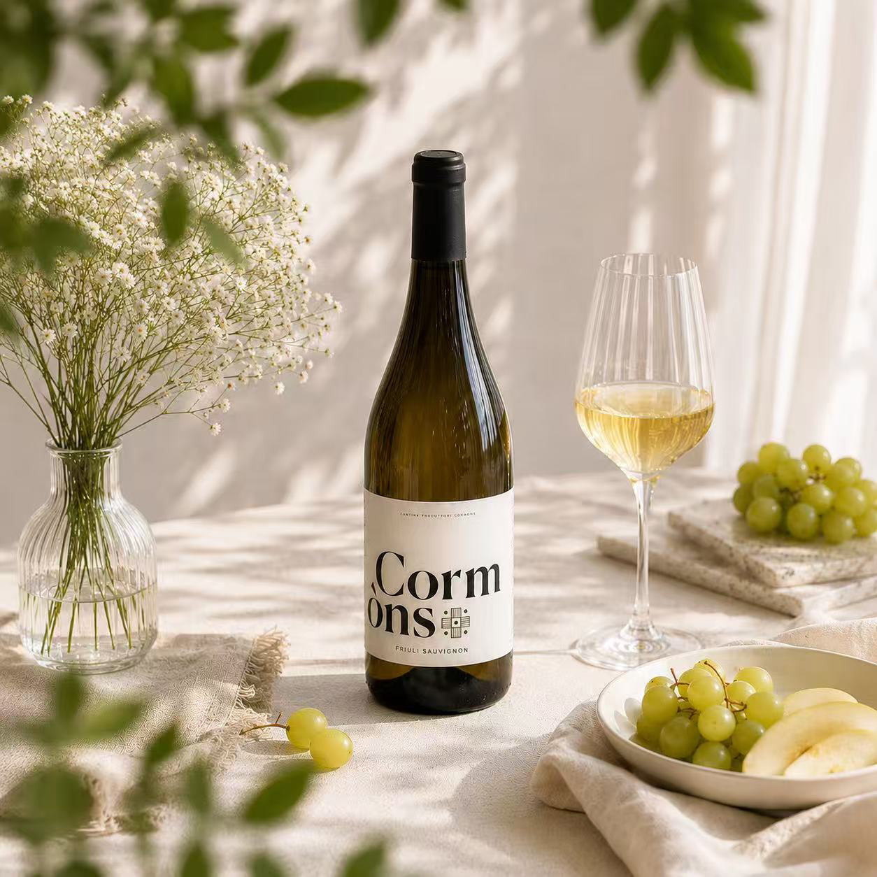 无花果的草本清新丨意大利 Cormons sauvignon 长相思干白葡萄酒