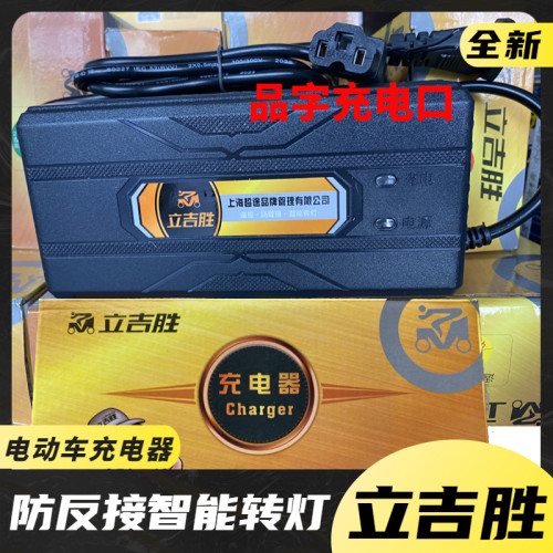 充满自停阻燃电动车充电器立吉胜