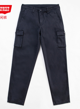 第五街5th street男装休闲裤宽松复古锥形工装裤317537-203M3