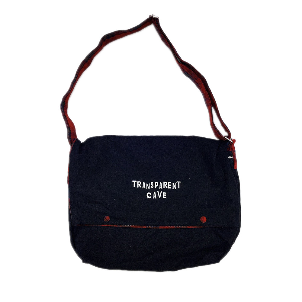 TRANSPARENT CAVE ENGLAND 메신저 숄더 크로스 메신저 백 오리지널 디자인