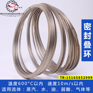 密封叠环轴用FKS ISD/孔用ASD金属密封叠环FEY/ASKD不锈钢密封圈