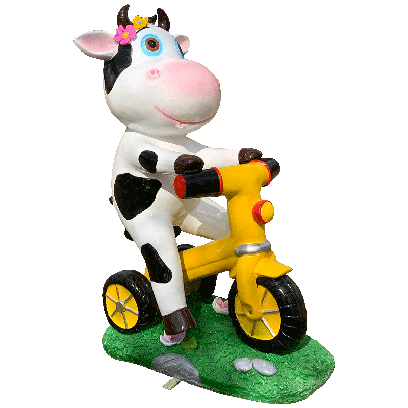 卡通奶牛户外动物美陈园林景观