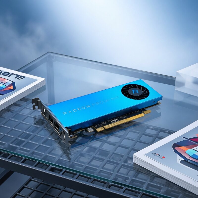 原装正品 Radeon Pro WX 3200 4G图形卡CAD室内设计建模替换P1000
