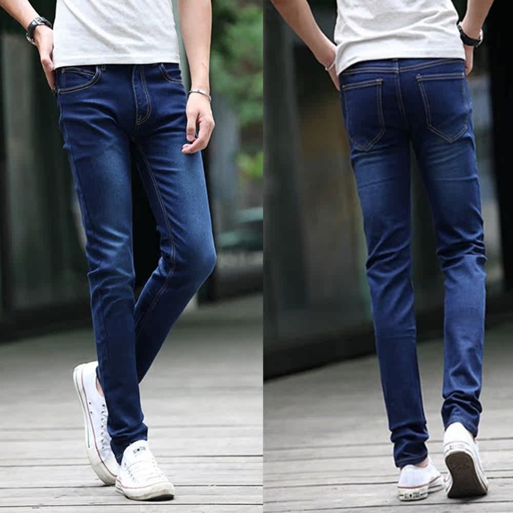 Jeans pour adolescent pieds Slim pour été - Ref 1468879 Image 1