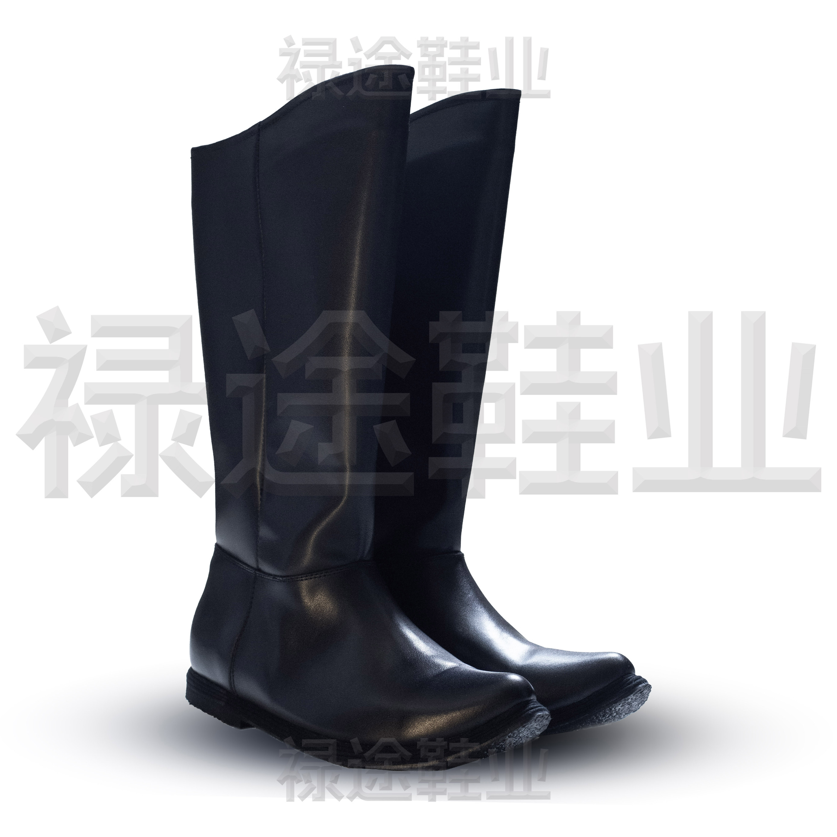 男士六合靴布底千层底牛皮皮靴防滑底日常搭配汉服的汉服靴