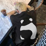 现货B27特P22美式潮牌熊猫网印男夏季宽松运动坎肩无袖背心深灰，男装背心/马甲，电商A456（原C415）