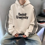 现货420高克重秋冬三条杠麂皮绒连帽卫衣外套粉JP605-P58特，女装短外套，电商A456（原C415）