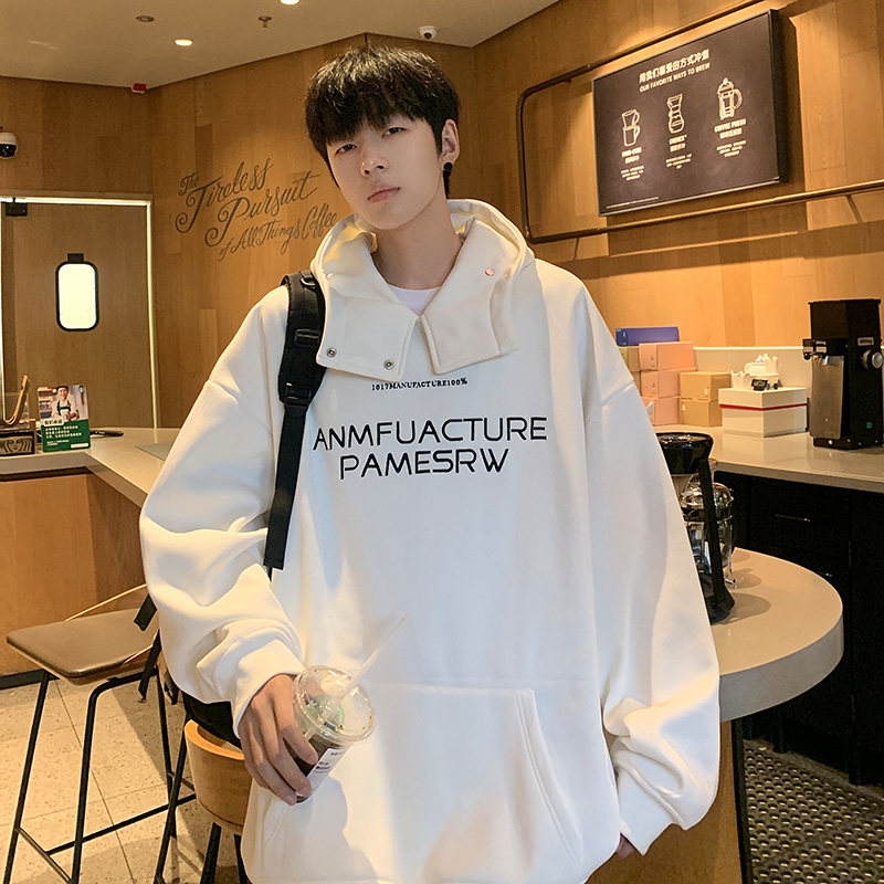 主推款潮牌美式刺绣大连帽铁口设计卫衣外套A432-WY105-P65，女装短外套，电商A456（原C415）