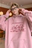 现货420高克重磅秋冬麂皮绒连帽情侣卫衣男外套JP78-P55杏色，男装卫衣，电商A456（原C415）