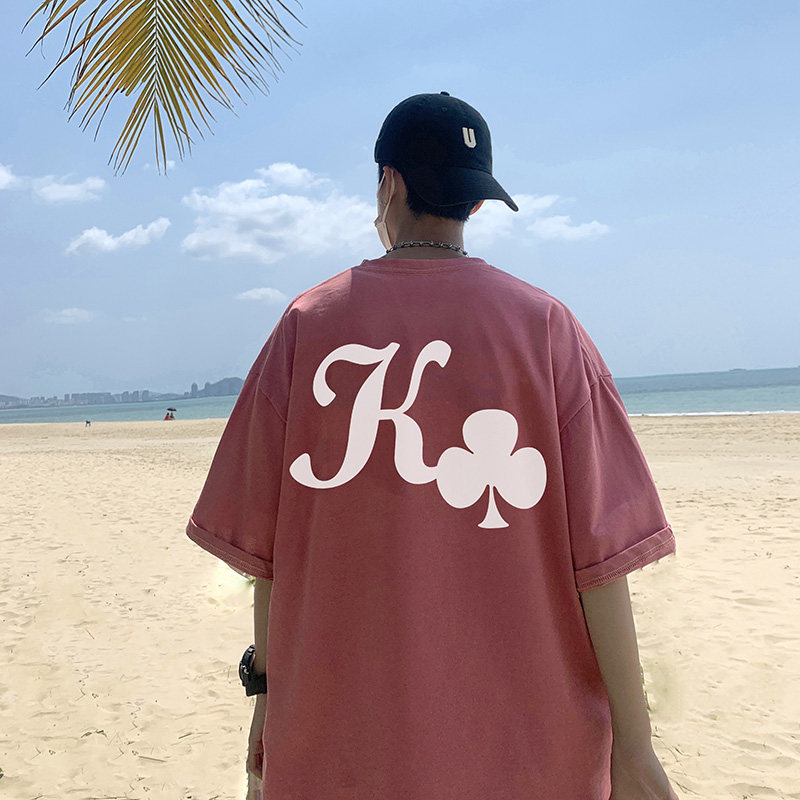 重磅有280克梅花夏季潮牌复古潮流ins宽松短袖t恤A432-T716-P25，男装T恤，电商A456（原C415）