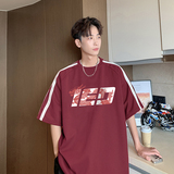 酒红色
