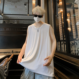 B33特P22控39肌理冰感潮牌无袖背心男夏季宽松运动坎肩美式t恤bai，男装背心/马甲，电商A456（原C415）