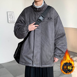 现货直播美式潮牌麂皮绒夹克加棉衣休闲外套A456-MY133-P88，男装夹克，电商A456（原C415）