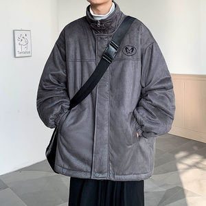 现货直播美式潮牌麂皮绒夹克加棉衣休闲外套A456-MY133-P88图片