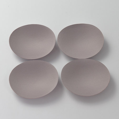 【2对】椭圆形浅罩杯，海绵垫瑜伽服运动文胸垫片显小平薄胸垫