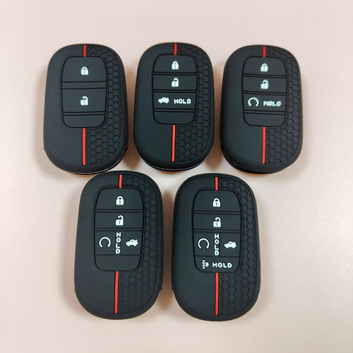 适用于本田23款crv新思域xrv11代雅阁型格艾力绅硅胶钥匙保护套包